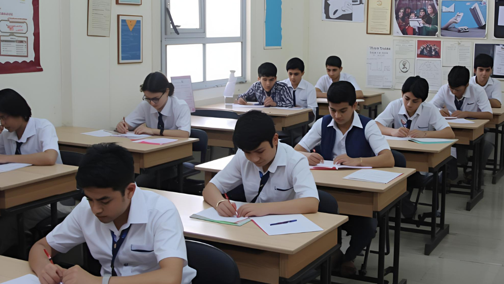 Students in classroom